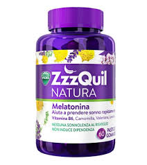 Vicks ZzzQuil Natura – 60 pastiglie gommose