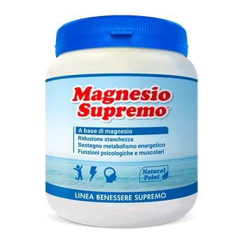 Magnesio Supremo 300 gr Integratore Contro Stanchezza e Stress
