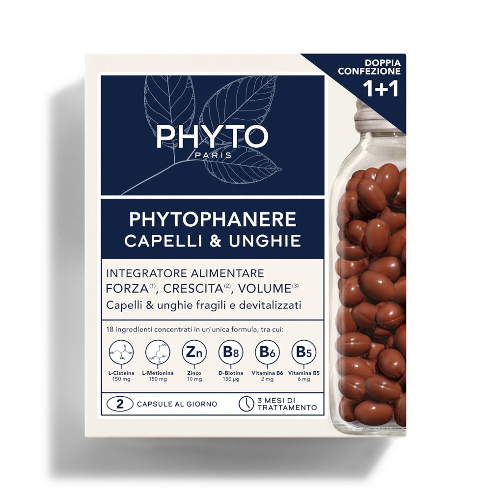 Phytophanere Rinforzante Capelli E Unghie Phyto 90+90 Capsule
