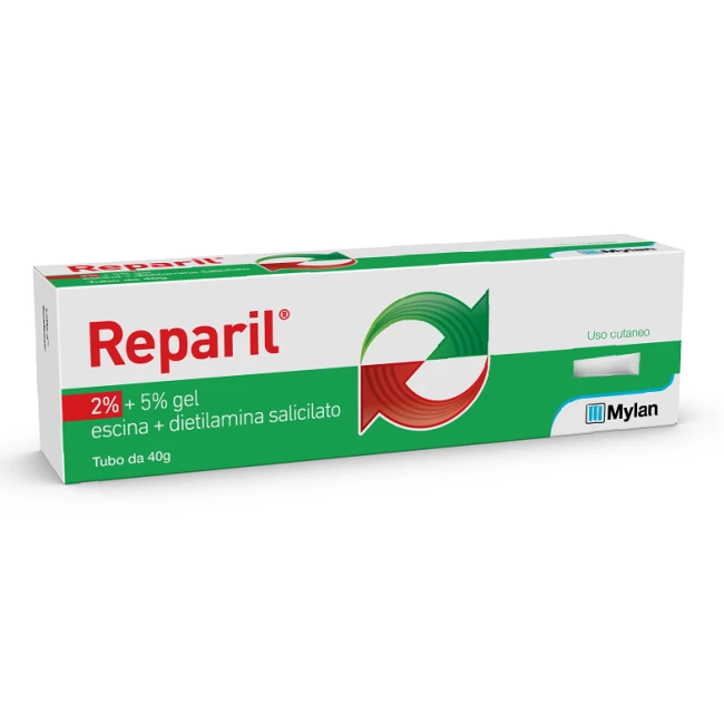 Reparil 2% + 5% Gel Antinfiammatorio 40 g