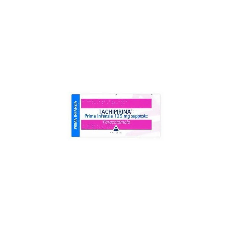 Tachipirina Prima Infanzia 125 mg Paracetamolo 10 Supposte