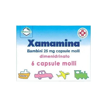 Bracco Xamamina Bambini 6 Capsule 25mg