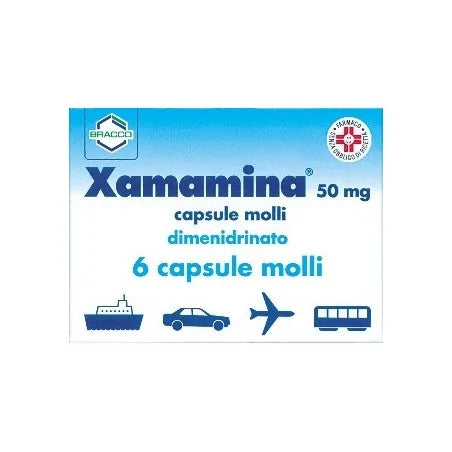 Bracco Xamamina 6 Capsule 50mg